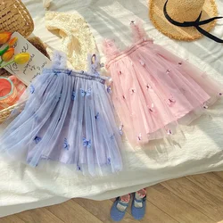 Toddler Baby Girl Dress Rainbow Sequins Tulle Tutu Vestidos 1-5 Yrs Kids Birthday Party Princess Set Infant Summer Sweet Outfits