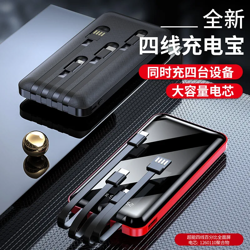 

PowerBank 20000mAh Spare battery Portable Charger Mobile External Battery Fast charging For Camping iPhone Samsung Xiaomi iPad