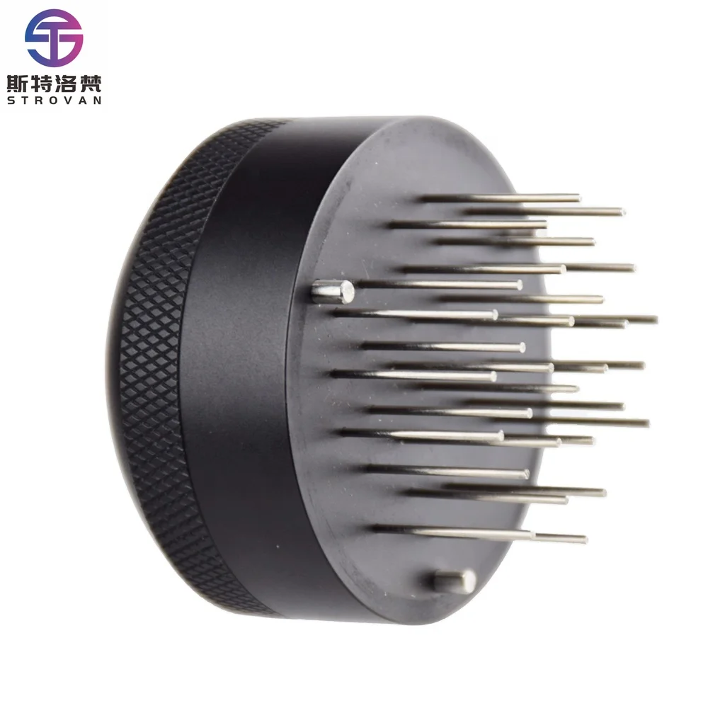 

New Design 51 53 58mm Stainless Steel Espresso Coffee Tamper Distributor