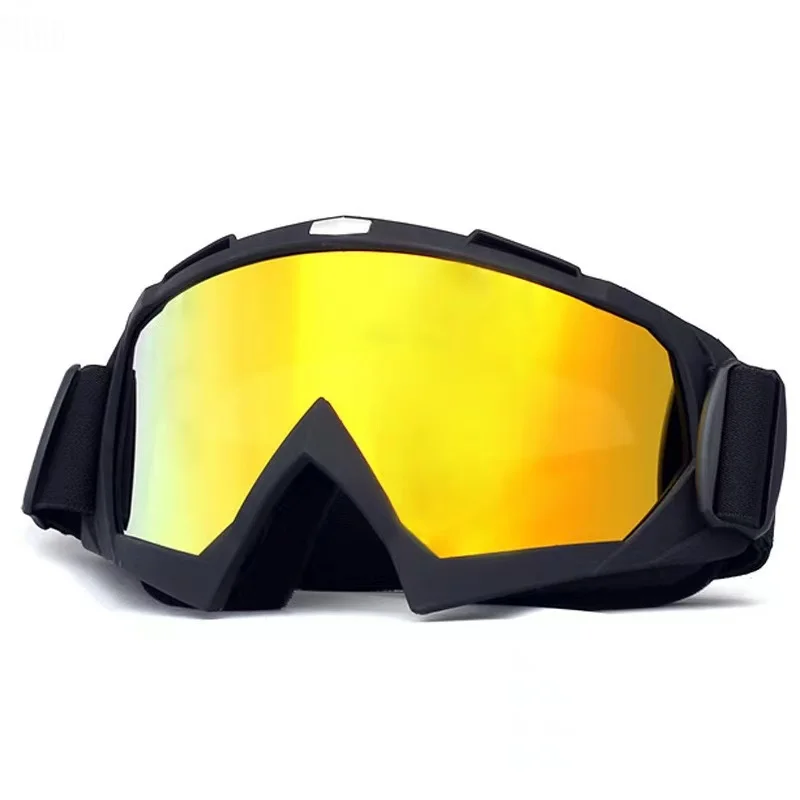 

High-definition transparent anti-fog and anti-sand outdoor sports goggles with breathable and windproof half-face shield