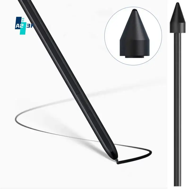 

A23F-зажимные стержни для перо Stylus S6 S7 Refill N10 Сменный наконечник S22 N20 Универсальный стержень 10 черных стержней + 2 зажима