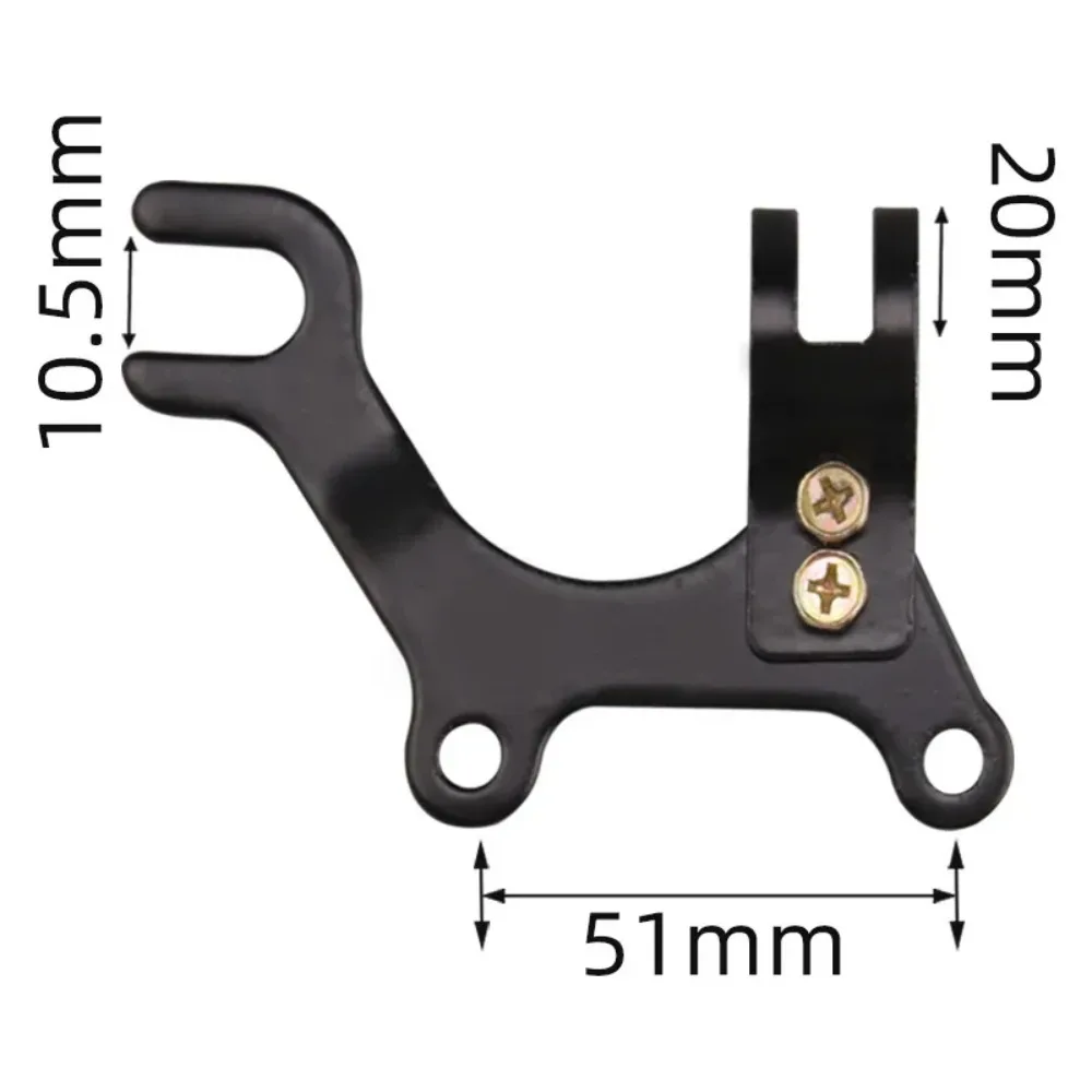 Disc Brake Adapter Bracket - Disc Brake Converter for MTB 22/31mm, No Welding Frame Mount Cycling Tool Bike Accessories