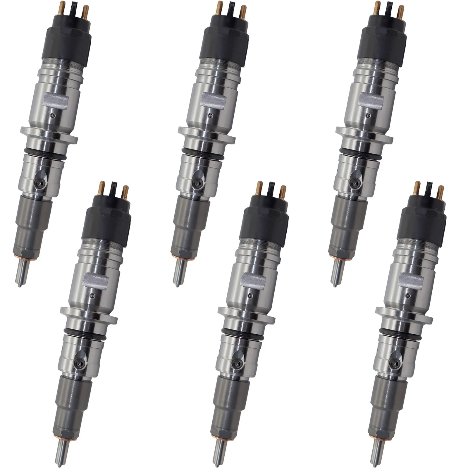 

6PCS Fuel Injector 0445120336 Compatible for CUMMENS 6.7L QSB6.7 Engine