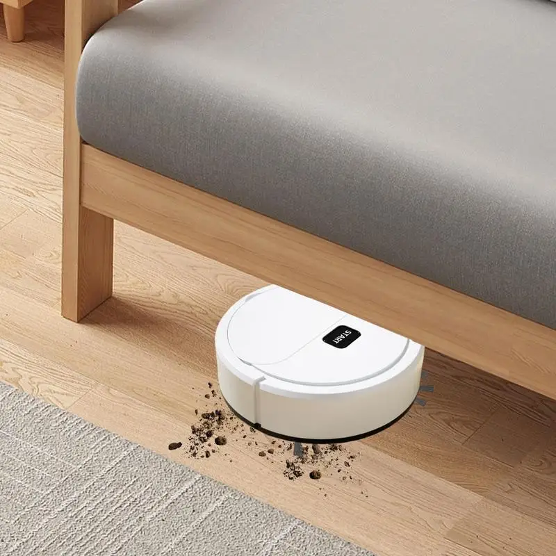 Robot Vacuum For Carpet Multifunctional Floor Cleaning Robot 1000pa Automatic Obstacle Avoidance Mop Cleaning Portable