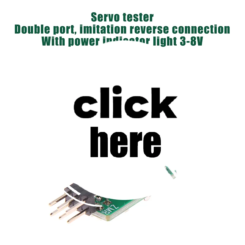 

3-8 В ESC мини-сервотестер DIY бесщеточный двигатель вентилятора регулятор ШИМ-выход сигнала для деталей модели радиоуправляемого самолета