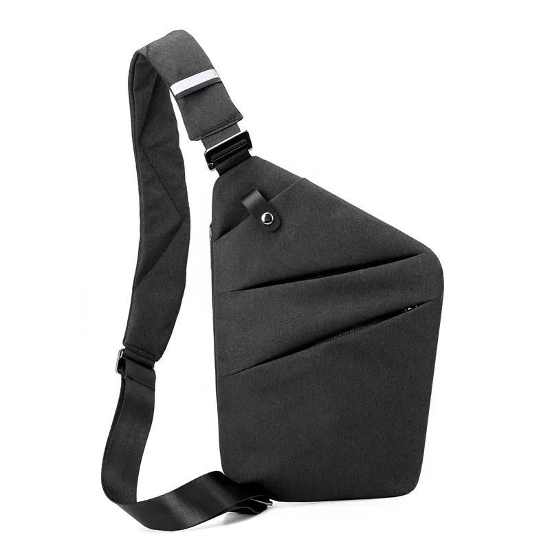 Men Ultra Thin Anti-theft Small Chest Bag Mini Cross Body Bags Male One Shoulder Sling Bag for Travel Boy Sports Bag