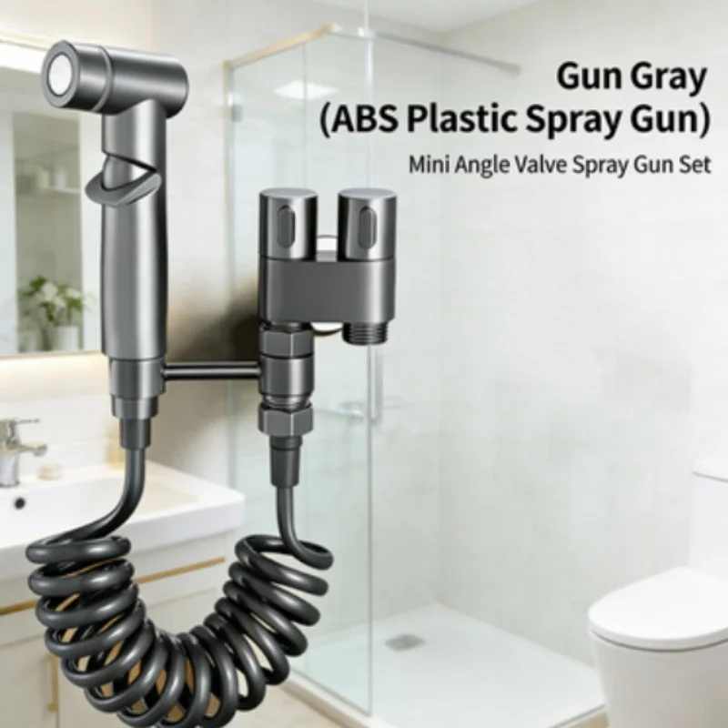 Hand Held High Pressure Toilet Spray With Dual Mode Nozzle Is Very Suitable For Bathroom Cleaning And Toilet Flushing