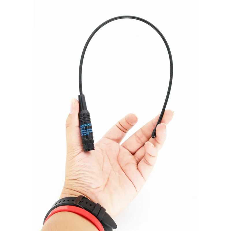 ABMF-RH-771 ثنائي النطاق VHF/UHF BNC تخاطب يده هوائي الراديو الملحقات ل TH-28A TK100 C150