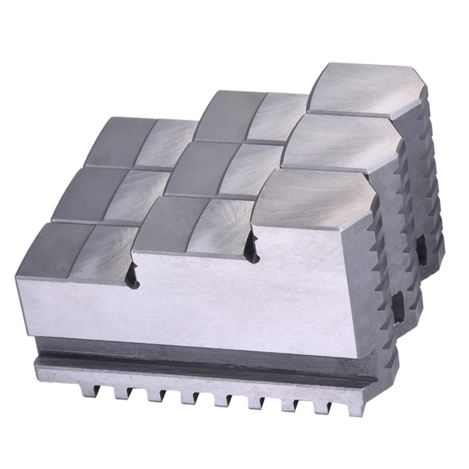 Mini Lathe Chuck 3 Jaws Self Centering Steel Jaw Replacement for K11 80 Woodworking Milling Tool Part