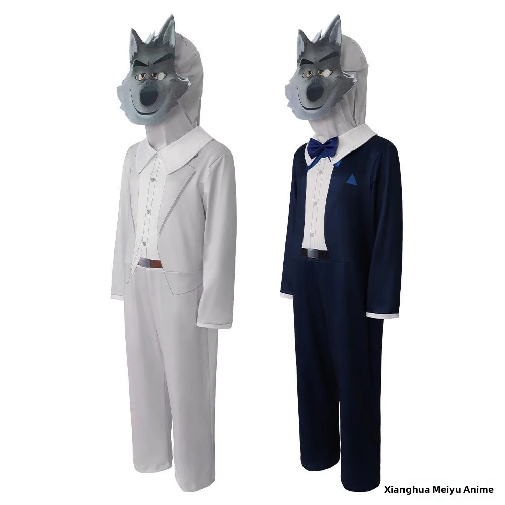 Halloween-kostuum TheBauys Bad Guys League Big Bad Wolf Rollenspel Toneelkostuum Etnische Faion voor dames Grensoverschrijdend