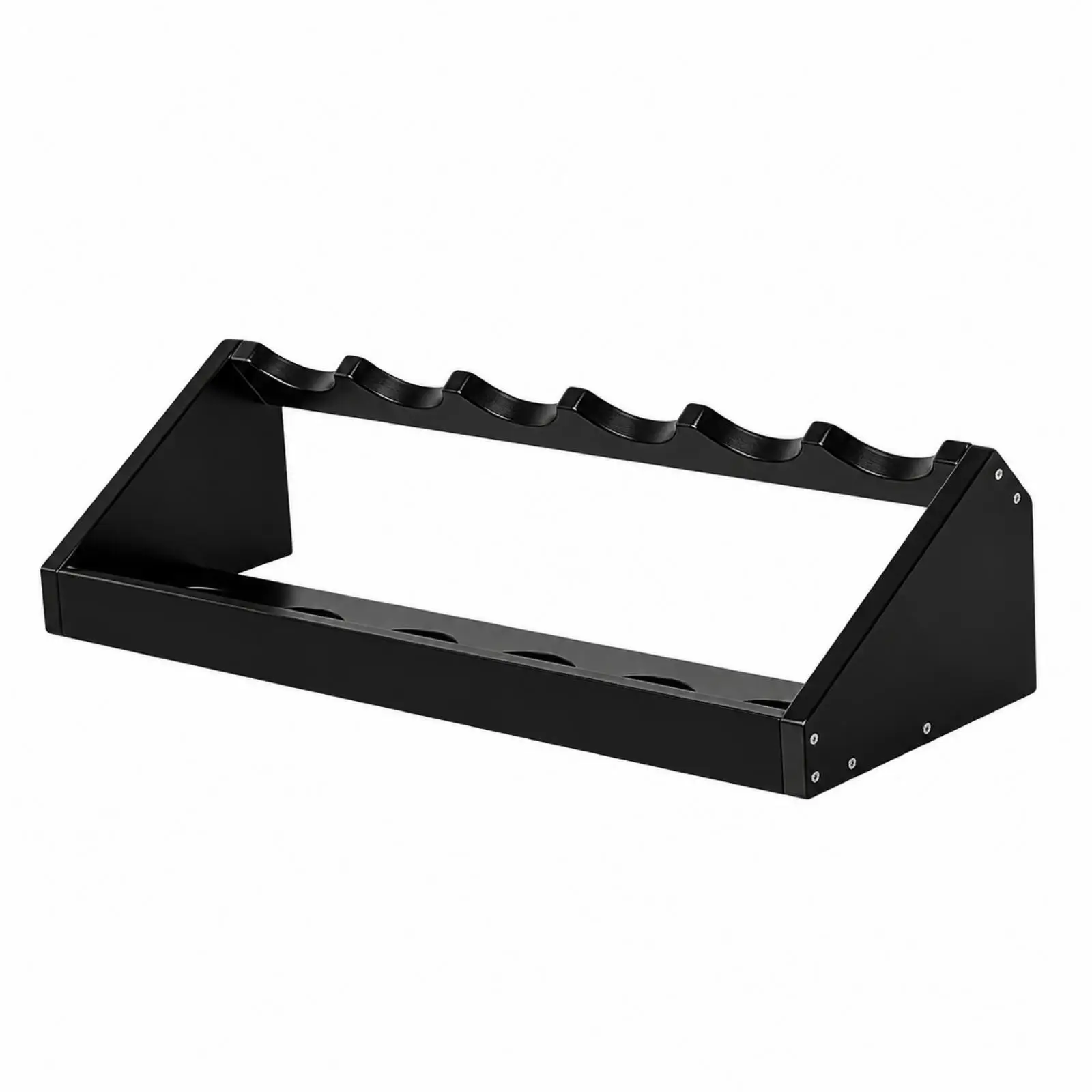 Countertop Wooden Wine Rack for Bottles Horizontal Storage Display Shelf Vintage Design Compact Size for Home Bar Cabinet