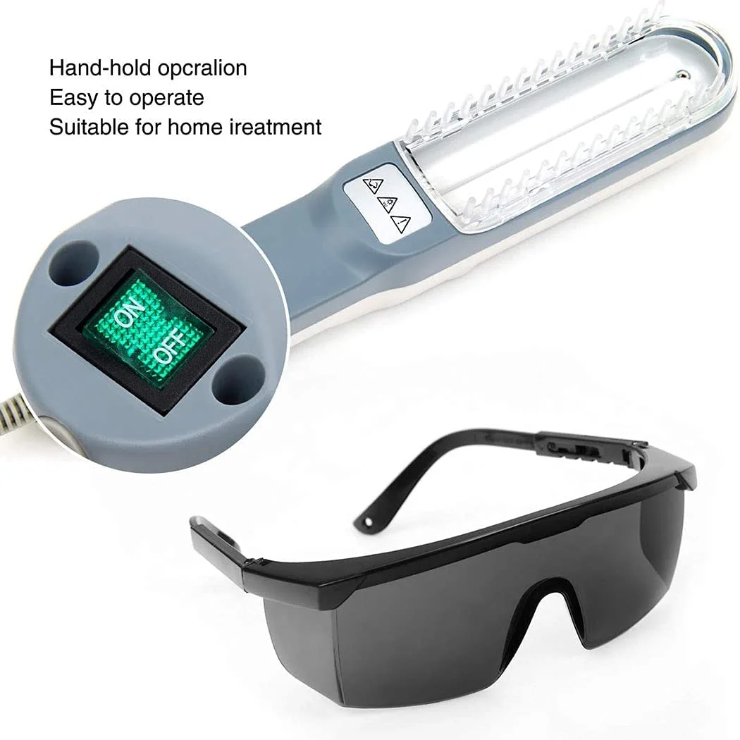 

Kernel CE Handheld Narrowband UVB 311nm UV Phototherapy Device for Psoriasis Vitiligo Eczema Treatments