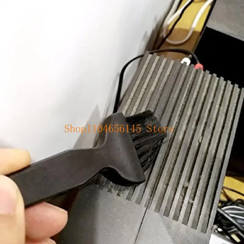 652F Anti Static Brushes Set 6 Small Portable Plastic Handle Cleaning Brush for Computer Keyboard Electronics
