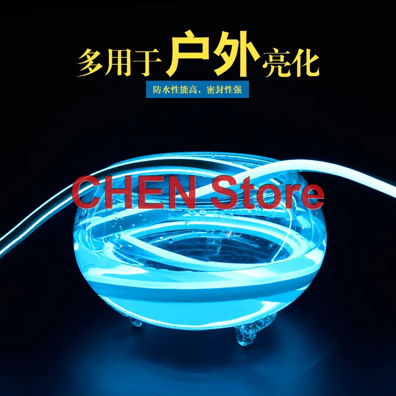 LED Neon Light With Outdoor Waterproof Colorful Color Changing Living Room Ceiling Flexible Outdoor Advertising Lighting Strip