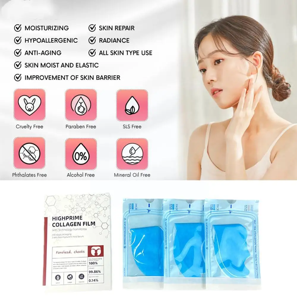 Коллаген, средство для ухода за кожей, увлажнение, омоложение, удаление темных, укрепляющий кожу лица для женщин, подтягивание кожи, осветление кругов, Repa S4L3