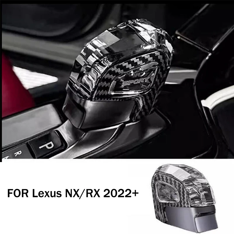 

Crystal Gear Shift Knob Lever Handball paddle shifter modify FIT FOR Lexus NX/RX 2023+