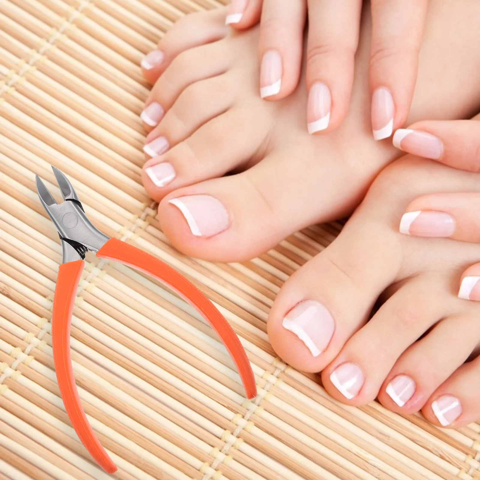 Stainless Steel Nail Clipper Toenail Tool Pedicure Scissor Portable Dead Skin Remover Groove Trimmer Manicure Set Foot Care