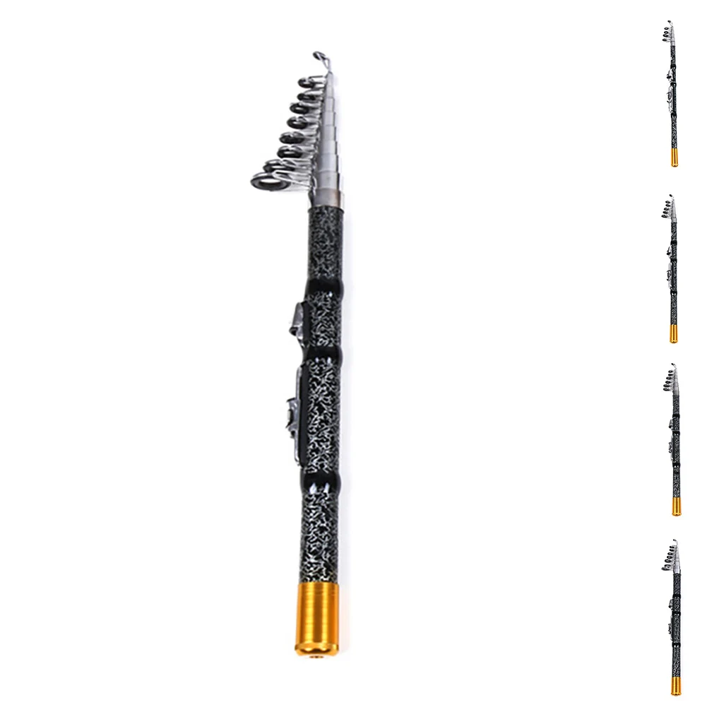 

Fishing Pole Portable Ultra Short Telescopic Rod Super Hard Glass Fiber Throwing Fishing Rod For Rivers Ponds Streams Oceans