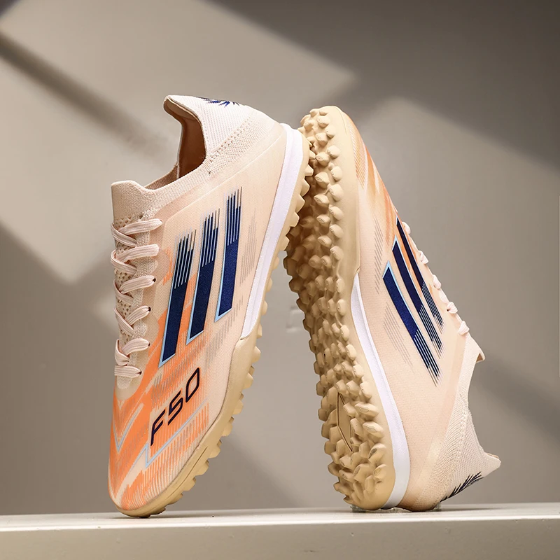 

2025 Hot Selling Lightweight Adult Football Shoes Racing and Foot Protection Sports Shoes Stable Versatile Balance Spiked Shoes