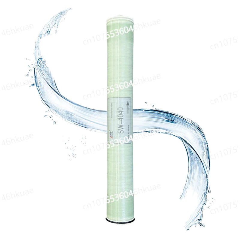 تحلية المياه ومعالجة المياه 4040 نظام غشاء RO لمياه البحر عالي TDS 220 فولت بحر