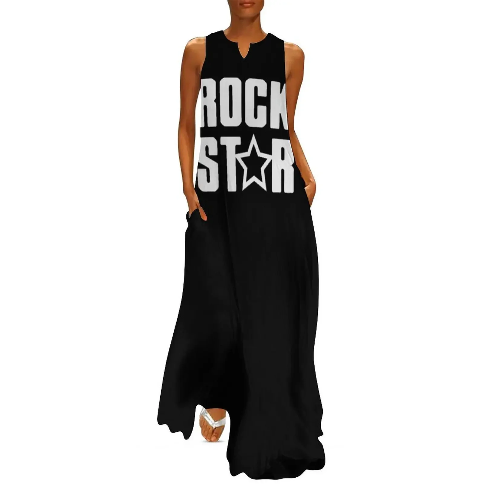 

rock star Long Dress beach dress summer woman dress 2025 dresses Women dresses summer