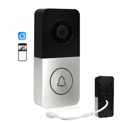 WiFi Smart Video Doorbell Camera Support Electric Lock Door Phone Unlock Door Bell Works With POE IP Intercom System