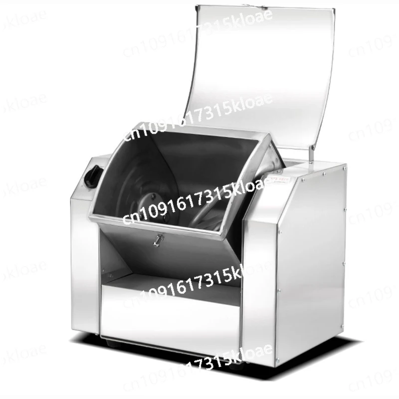 220V/1500W Horizontal Electric Kneading Machine Dough Flour Mixer Automatic Kneading Machine