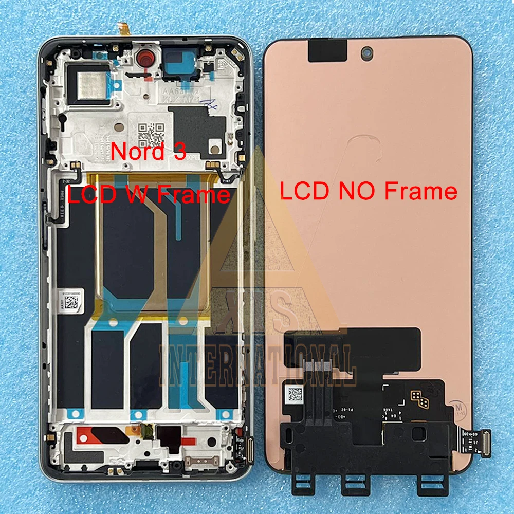 

AMOLED Original For OnePlus Nord 3 CPH2491 LCD Nord3 Screen Display Frame +Touch Panel Digitizer For OnePlus Nord CE3 LCD CE 3