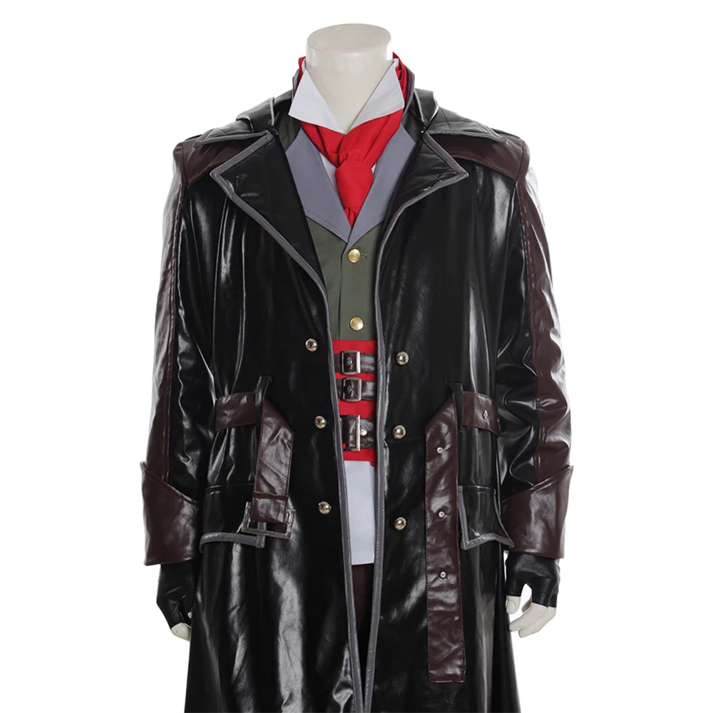 

Game Jacob Frye Cosplay Costume Men Battle Uniform Full Set Halloween Party Outfits