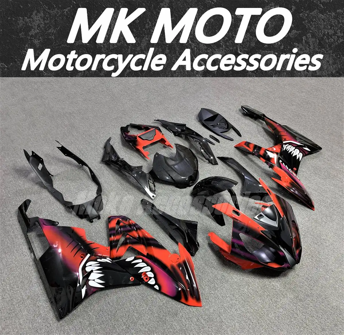 Motorcycle Fairings Kit Fit For S1000rr 2015 2016 Bodywork Set Shark Attack High Quality ABS Injection NEW