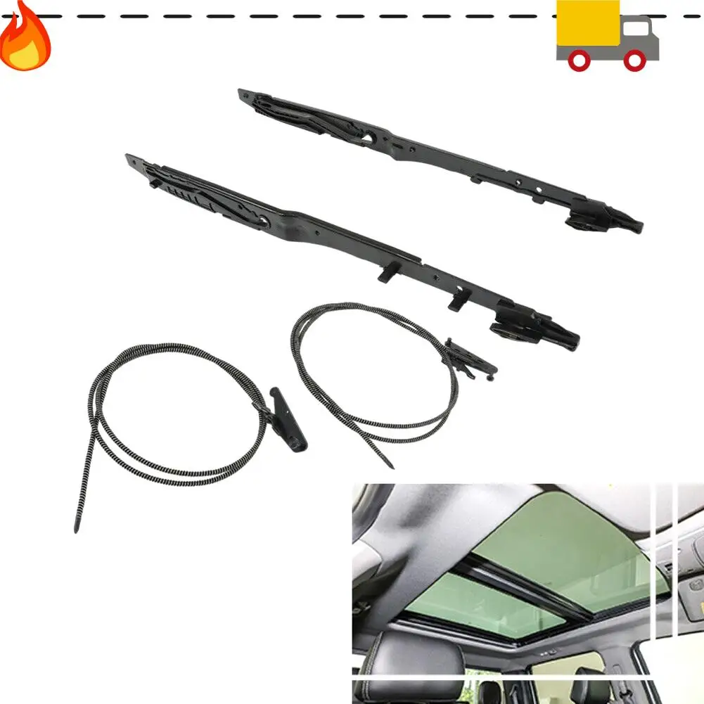 

For Ford F-250 F-350 F-450 2017-2019 New Car Sunroof Glass Cables & Track Assembly FL3Z16502C22 , AP363380