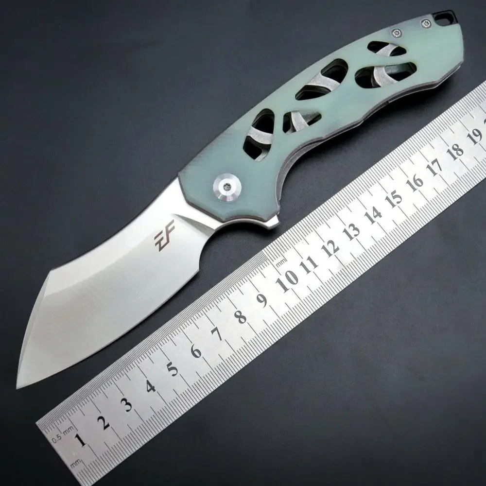 

New Eafengrow EF945 Folding Pocket Knife D2 Blade G10 Hollow Handle Survival Knife Tactical EDC Outdoor Camping Hunting Tool