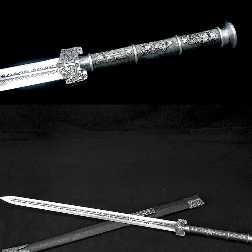 

96cm Blazing Sword Medieval katana Battle Preparation full tang Stainless Steel Edge Cutting Ninja True Steel Kung Fu Martial Ar