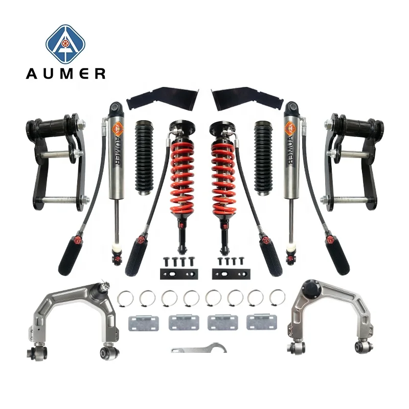 

Регулируемый амортизатор сжатия Aumer 4x4, комплект подвески для бездорожья для TOYOTA Hilux N80 Rocco Rogue Vigo Revo