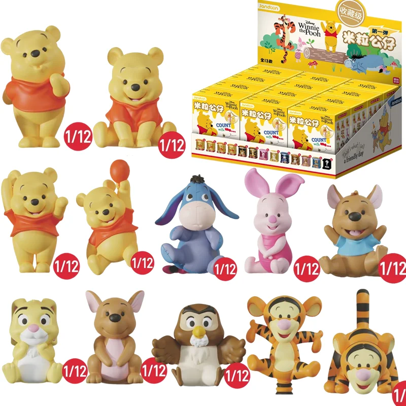 

Дисней Винни Пух Тигра Пятачок Иа Роу Кролик Аниме Фигурка Рисовое Зерно Кукла Слепая Коробка Игрушки Настольный Орнамент Праздничные Подарки