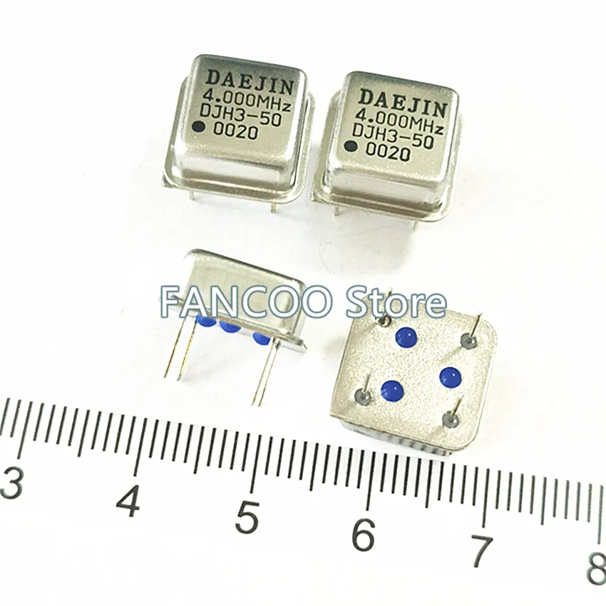 5PCS 4M 1M 2M 3M 4MHZ 4.000M 4.000MHZ Half size 3.3v 5v CRYSTAL CLOCK OSCILLATOR OSC DIP-4 3.579MHZ 3.6864MHZ 4.096MHZ 4.1943M