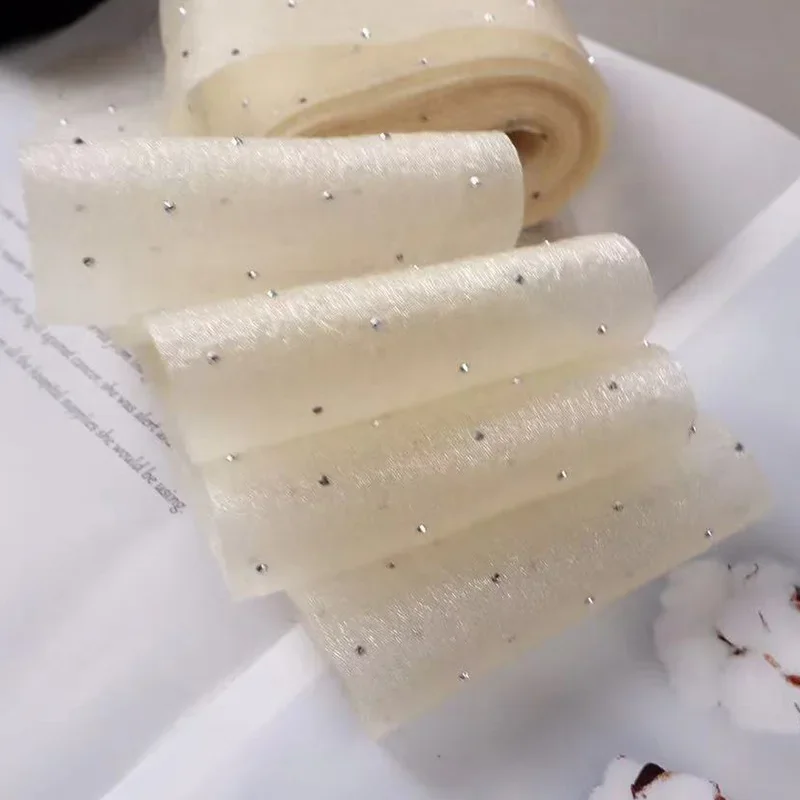 

10 ярдов, 8 см, стразы, пузырь, тюль, бант, аксессуары для обуви, шапки, одежда, перчатки, декор, принадлежности для шитья одежды своими руками, ленты