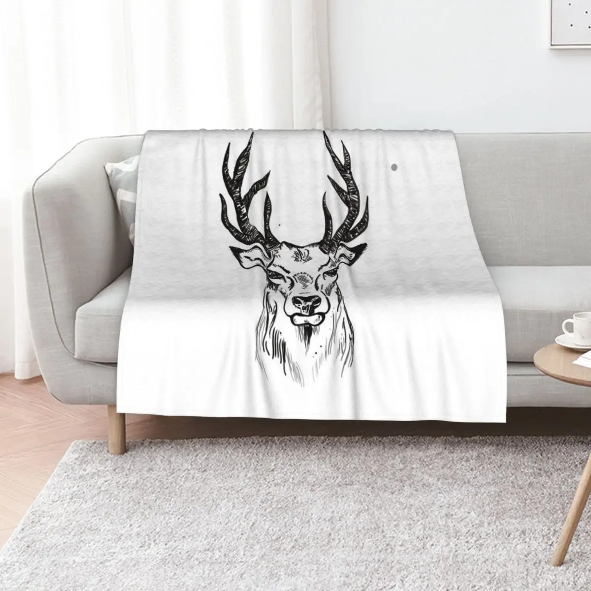 

Stag Throw Blanket Luxury Brand Beach Quilt for sofa Blankets