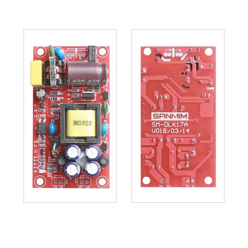 12V1A/5V1A dual isolation switch power module 220V to 12v5V dual output power module