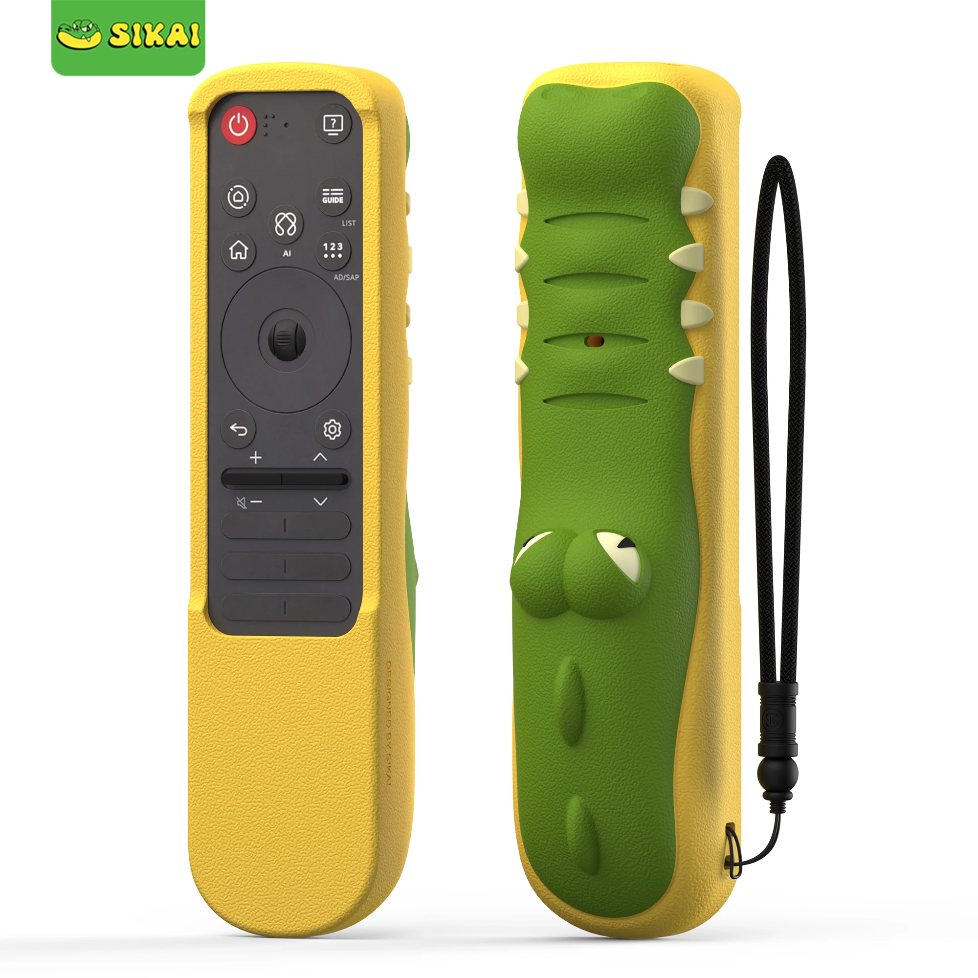 

SIKAI Silicone Case for LG MR25GA(2025) Anit-Lost Protective Case for 2025 LG OLED Smart TV C5/B5/G5/M5 Series Magic Remote