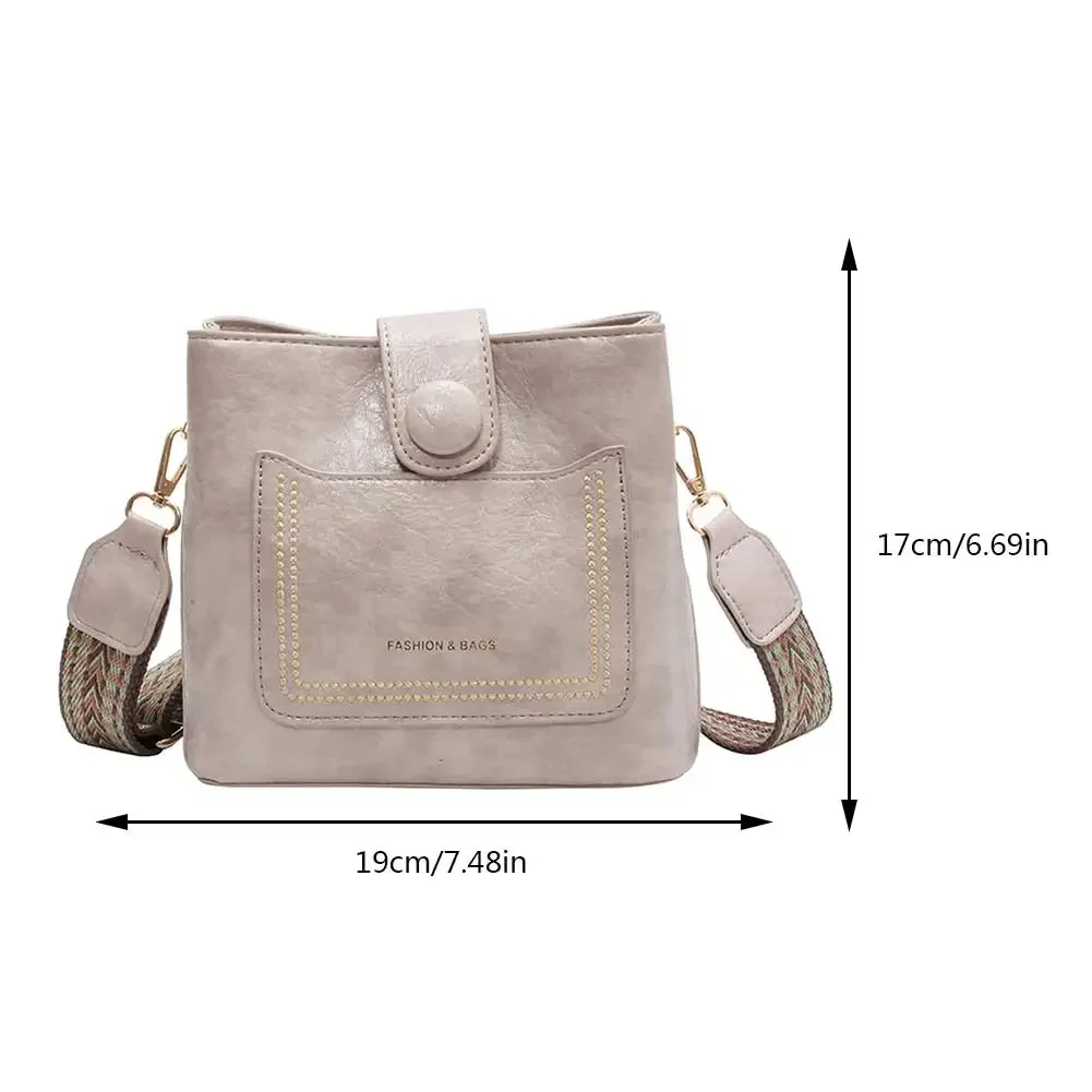 Crossbody Bag for Women\'s Printed Casual Ladies Handbags PU Leather Square Tote Bags Fashion Large Capacity Travel Shoulder Bags