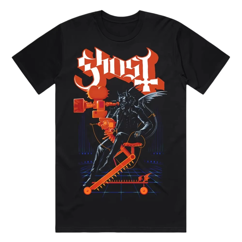 Ghost Band 2 Big To Rig Movie Graphic 2026 Merch Tshirt 100%Cotton Unisex Men‘s Women's T-Shirt Y2k Popular Casual Tee Fan Gifts
