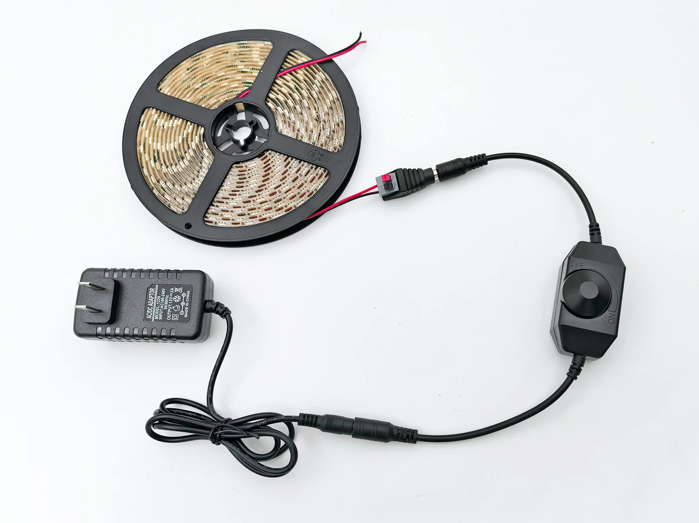 LED Dimmer Switch COB Brightness Adjust Controller 5050 5730 5630 Driver LED Light Strip Power Supply Controller DC12V 24V