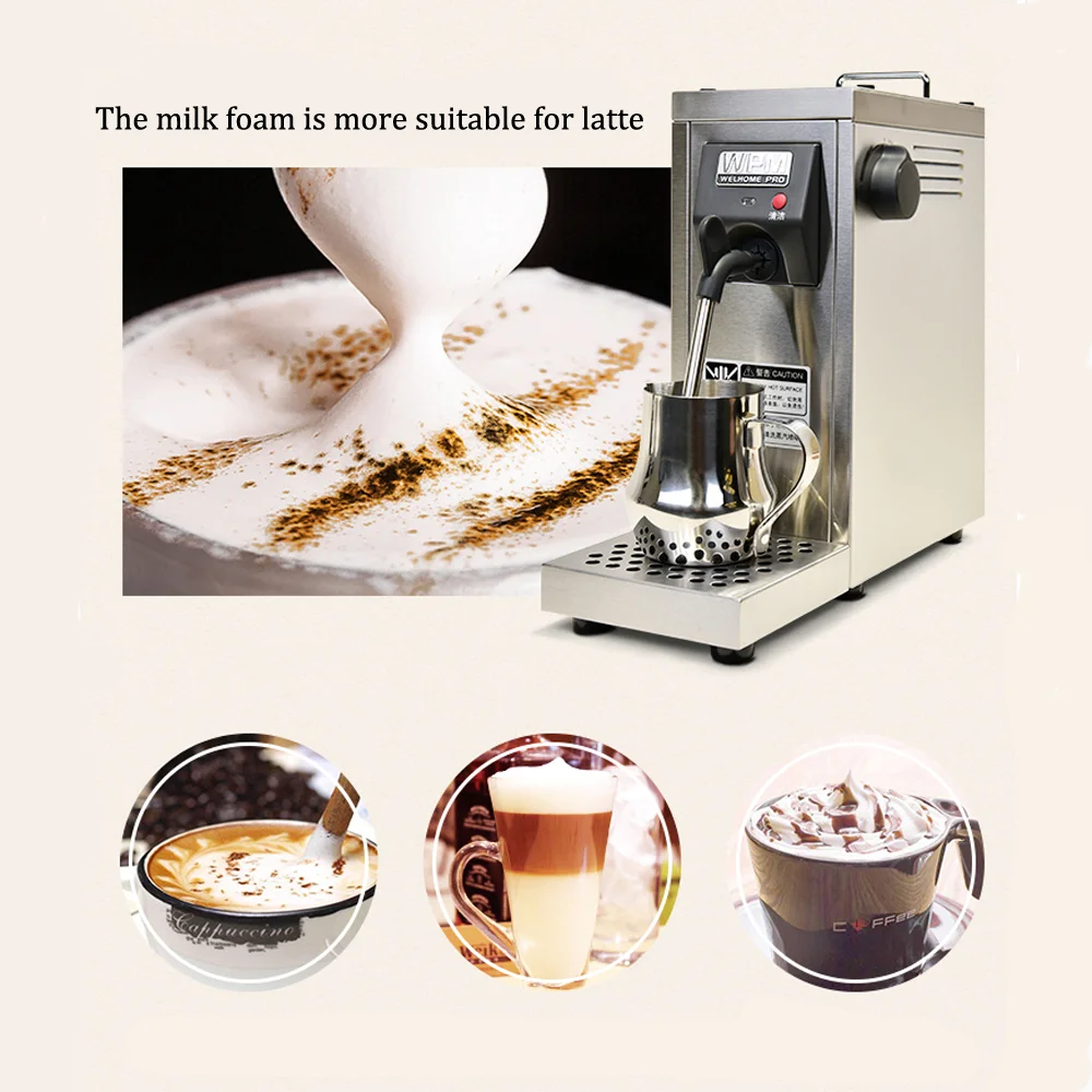 ماكينة تجميد الحليب الأوتوماتيكية 220 فولت WPM ماكينة صنع القهوة والحليب الأوتوماتيكية الذكية الإيطالية الاحترافية