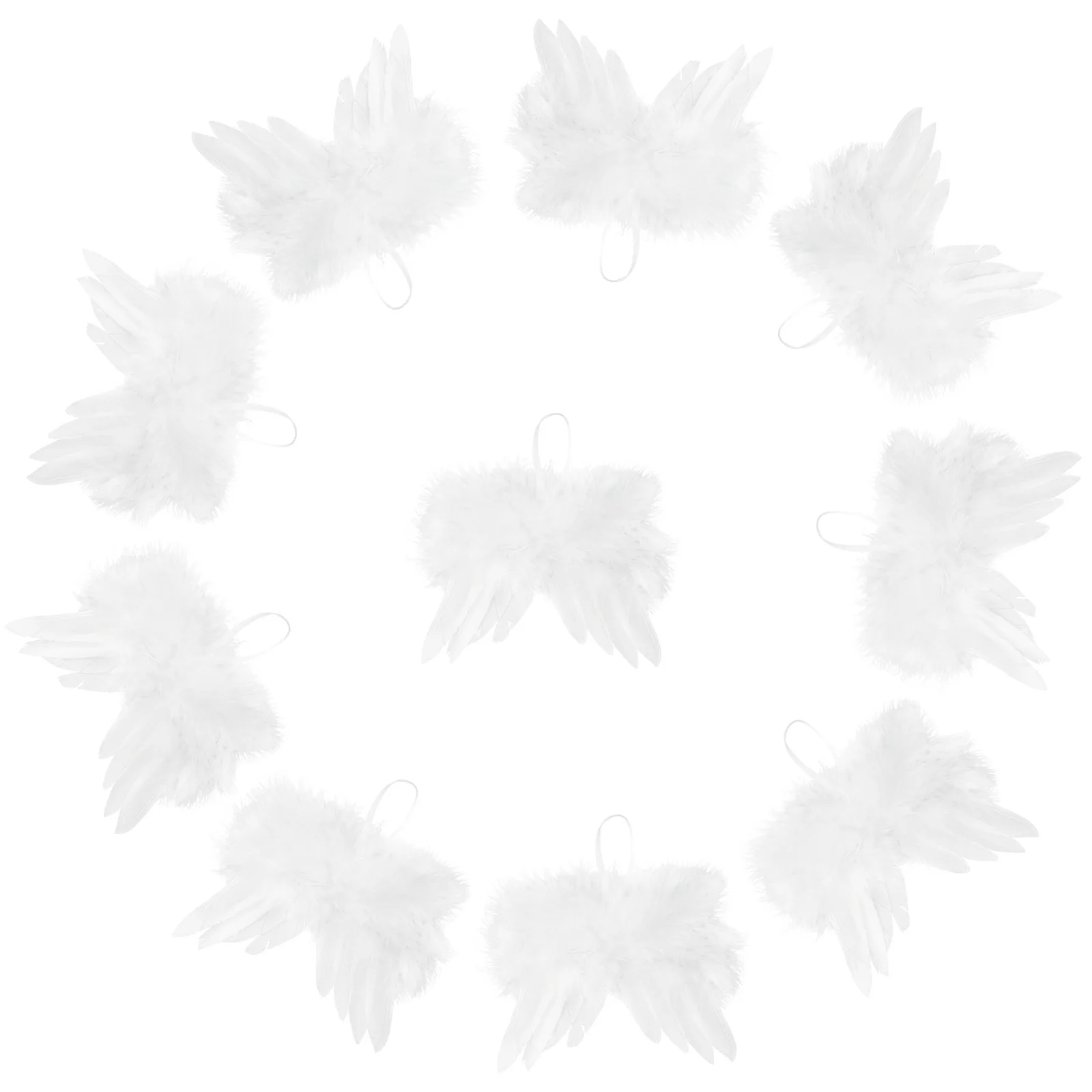 10 قطعة أجنحة الملاك الاطفال التصوير الدعائم عيد الميلاد صور اكسسوارات أجنحة الزخرفية الأطفال الدعائم الملاك الجناح ديكور #1