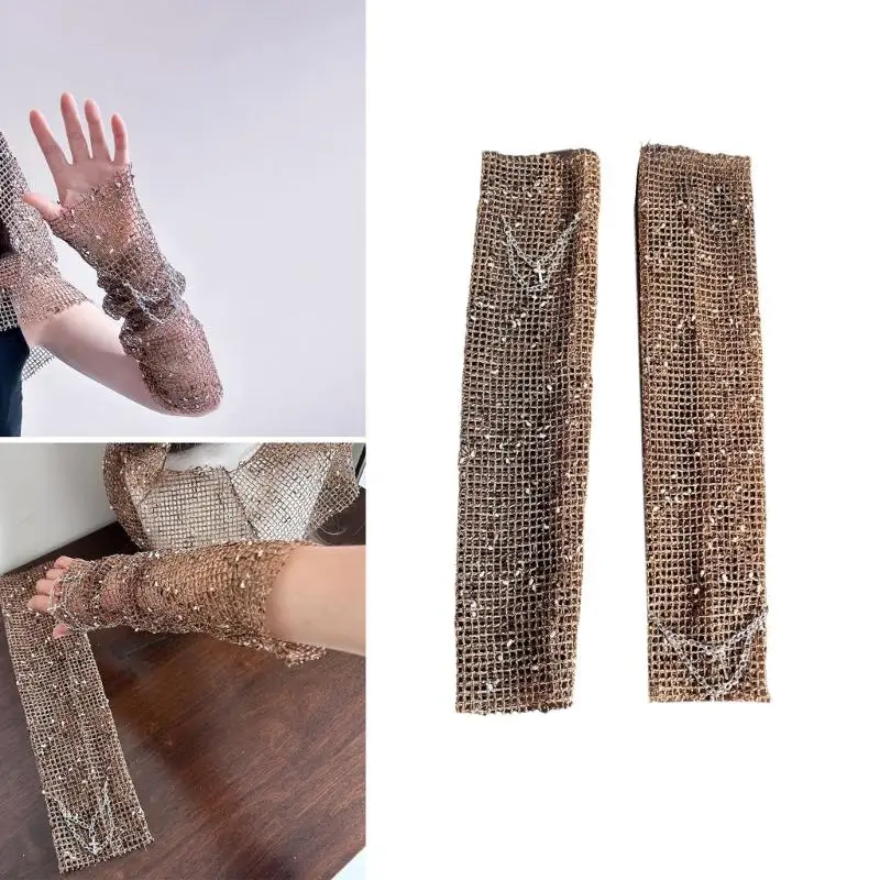 39bd-retros-styles-hooded-arm-warmers-meshes-head-cover-loose-shoulder-hat