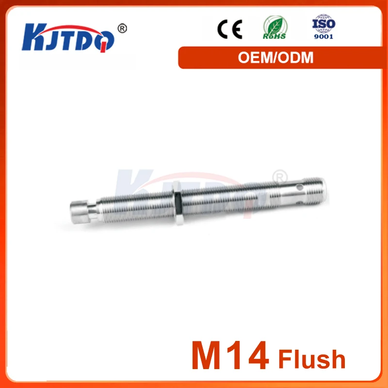 M12 Shielded PNP NPN Sn 2mm 94mm long 24v High Pressure Inductive Proximity Sensor With Maintenance-free