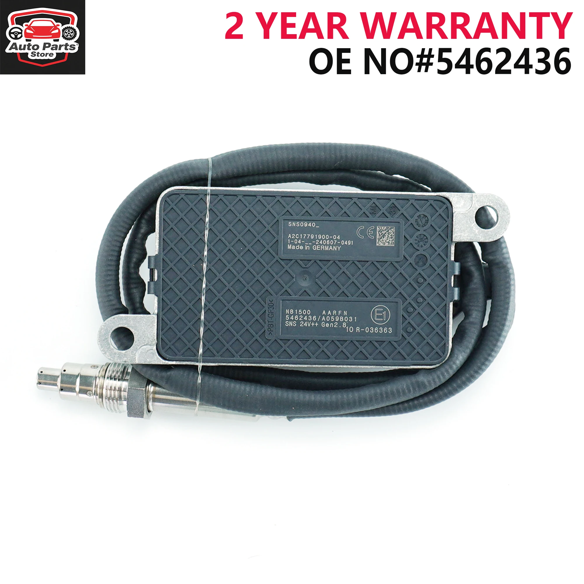 

5462436 New Nitrogen Oxide Sensor For Cummins Truck Parts 24V 5462436/A0598031