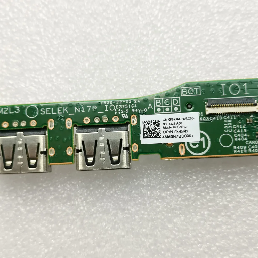 TT New Original For Dell G3 3590 USB Board Built-in SD Card Reader 0KHGM9 KHGM9 9P7HF 09P7HF 18B90-1 Fast Ship