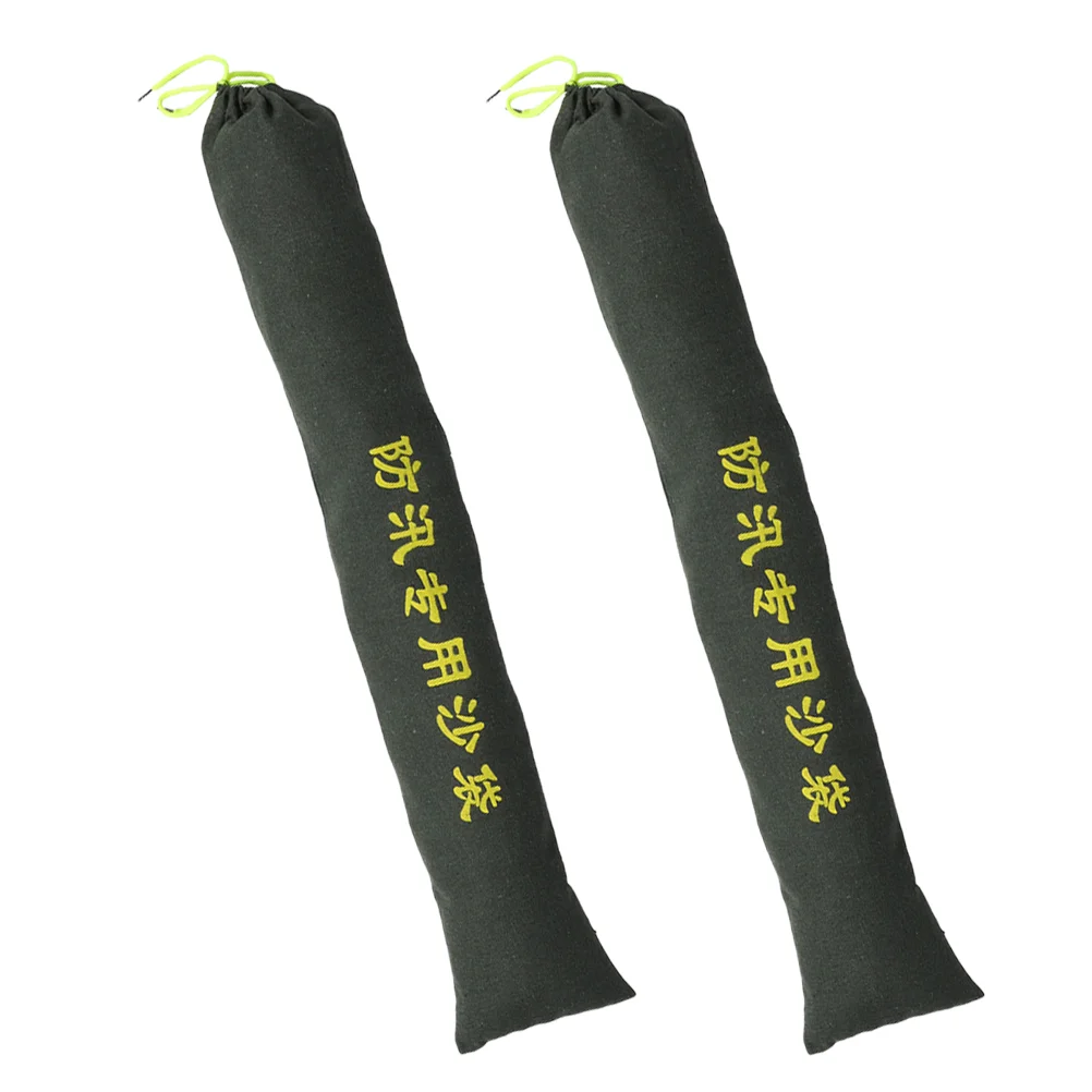 

2 Pcs Flood Control Sandbags Barriers for Garage Door Water Filled Doors Thicken